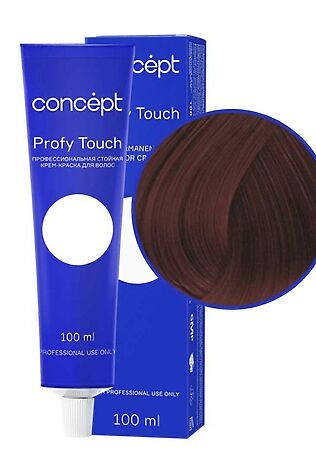 KRISTALLER Concept Profy Touch 8.48 Профессиональный крем-краситель для волос, медно-фиолетовый блондин, 100 мл #1108570