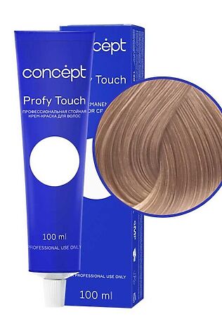KRISTALLER Concept Profy Touch 8.8 Профессиональный крем-краситель для волос, жемчужный блондин, 100 мл #1108573