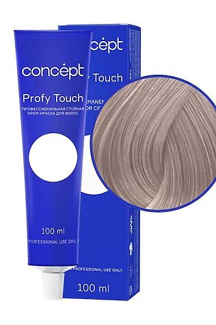 KRISTALLER Concept Profy Touch 9.16 Профессиональный крем-краситель для волос, светлый нежно-сиреневый, 100 мл #1108575