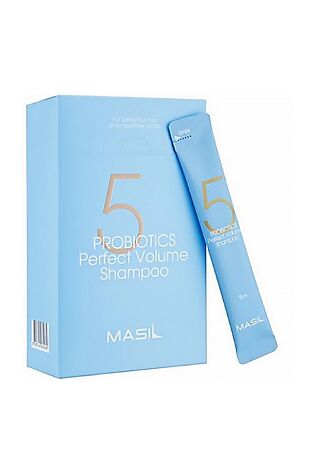 KRISTALLER Masil Шампунь для объема волос с пробиотиками / 5 Probiotics Perfect Volume Shampoo, 20 шт. х 8 мл #1108618