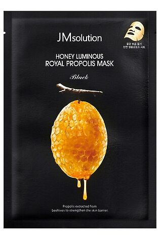 KRISTALLER JMsolution Восстанавливающая тканевая маска с прополисом / Honey Luminous, 30 мл #1108637