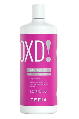 KRISTALLER TEFIA Mypoint Крем-окислитель для обесцвечивания волос / Color Oxycream 1,5%, 900 мл #1108677
