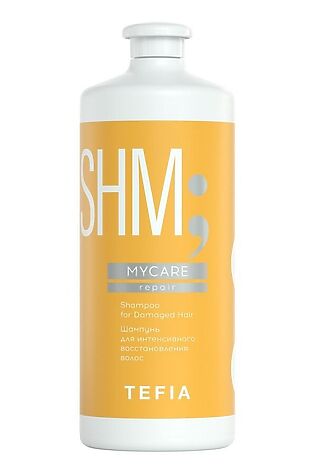 KRISTALLER TEFIA Mycare Шампунь для интенсивного восстановления волос / Shampoo for Damaged Hair, 1000 мл #1108689