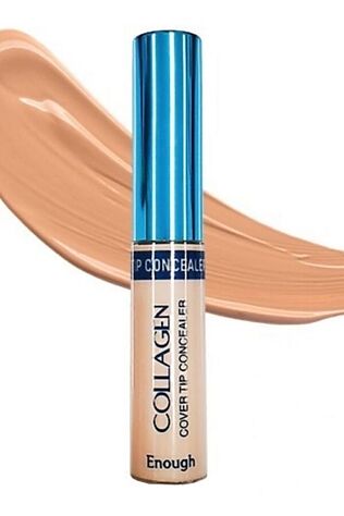 KRISTALLER Enough Коллагеновый консилер для лица / Collagen Cover Tip Concealer №3, 5 мл #1108722