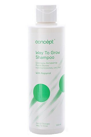 KRISTALLER Concept Шампунь-активатор роста волос / Way To Grow Shampoo, 300 мл #1108726