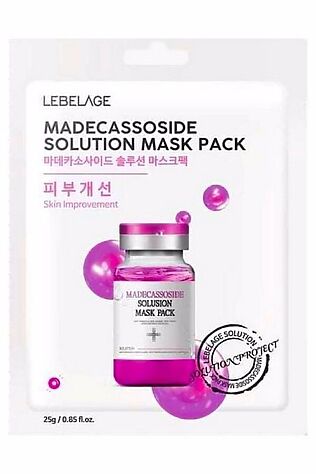KRISTALLER Lebelage Тканевая маска с мадекассосидом / Madecassoside Solution Mask Pack, 25 г #1108765