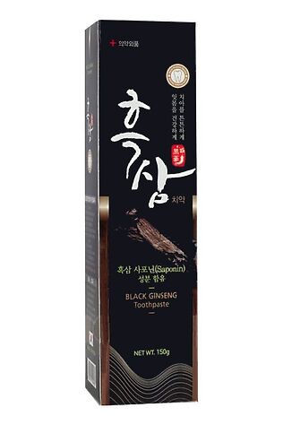 KRISTALLER Hanil Зубная паста на основе черного женьшеня / Black Ginseng, 150 г #1108953