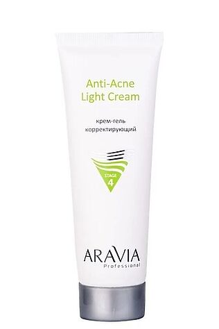 KRISTALLER Aravia Крем-гель корректирующий для жирной и проблемной кожи / Anti-Acne Light Cream, 50 мл #1108997