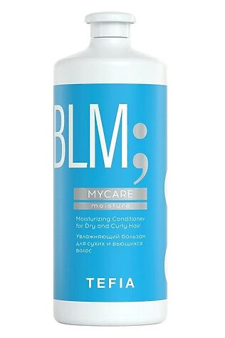 KRISTALLER TEFIA Mycare Увлажняющий бальзам для сухих и вьющихся волос / Moisturizing, 1000 мл #1109017
