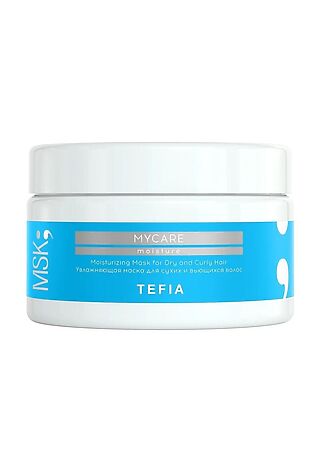 KRISTALLER TEFIA Mycare Увлажняющая маска для сухих и вьющихся волос / Moisturizing, 250 мл #1109018