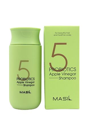KRISTALLER Masil Шампунь для волос от перхоти с яблочным уксусом / 5 Probiotics Apple Vinegar Shampoo, 150 мл #1109046