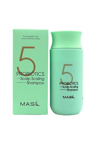 KRISTALLER Masil Шампунь для волос глубокоочищающий с пробиотиками / 5 Probiotics Scalp Scaling Shampoo, 150 мл #1109047