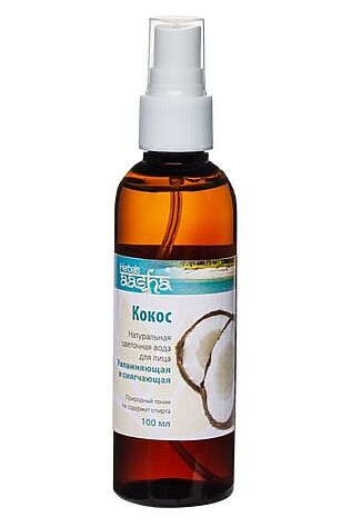 KRISTALLER Aasha Herbals Натуральная цветочная вода / Кокос, 100 мл #1109054