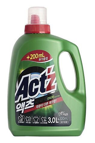 KRISTALLER PIGEON Гель для стирки белья антибактериальный / Act'z Perfect Gel Anti Bacterial, 3200 мл #1109096