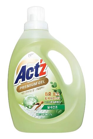 KRISTALLER PIGEON Концентрированный гель для стирки с ароматом эвкалипта / Act'z Premium Gel, 2700 мл #1109101