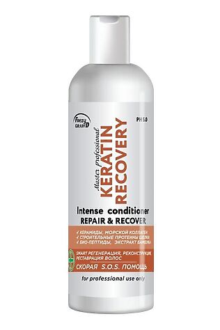 KRISTALLER Frezy Grand Кондиционер для регенерации и реконструкции волос / Keratin Recovery PH 5.0, 200 мл #1109184