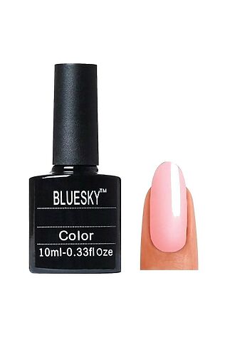 KRISTALLER Bluesky Гель-лак для ногтей 132 FR, пастельно-розовый, 10 мл #1109224