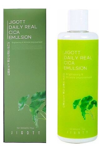KRISTALLER Jigott Успокаивающая эмульсия с центеллой / Daily Real Cica Emulsion, 300 мл #1109245