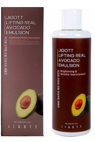 KRISTALLER Jigott Эмульсия с экстрактом авокадо / Lifting Real Avocado Emulsion, 300 мл #1109246