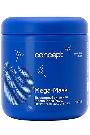 KRISTALLER Concept Маска мега-уход для слабых и поврежденных волос / Mega Mask, 500 мл #1109289