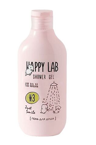 KRISTALLER Happy Lab Гель для душа / Just Smile, 300 мл #1109315