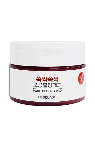 KRISTALLER Lebelage Диски для очищения и пилинга пор / Pore Peeling Pad, 60 шт. #1109321