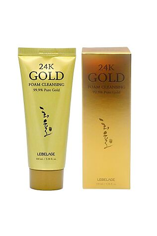 KRISTALLER Lebelage Пенка для умывания с 24-каратным золотом / 24k Gold Foam Cleansing, 100 мл #1109323