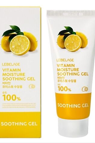 KRISTALLER Lebelage Успокаивающий гель с витаминами / Vitamin Moisture Purity 100% Soothing Gel, 100 мл #1109325