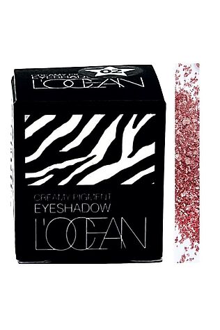 KRISTALLER L’ocean Кремовые пигментные тени / Creamy Pigment Eye Shadow #12 Emily Pink, 1,8 г #1109338