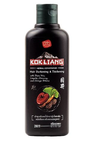 KRISTALLER Kokliang Натуральный травяной кондиционер для темных волос / Herbal Conditioner Hair Darkening & Thickening, 200 мл #1109369