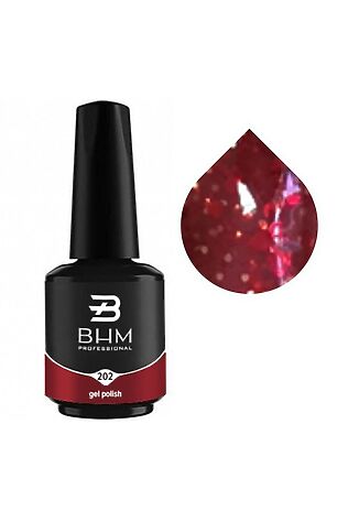 KRISTALLER BHM Professional Гель-лак для ногтей Perfect gift, 202, 7 мл #1109469