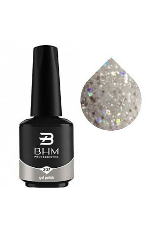KRISTALLER BHM Professional Гель-лак для ногтей Holiday lights, 207, 7 мл #1109470