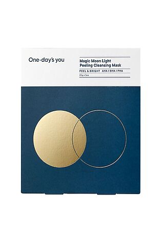 KRISTALLER One-day's you Очищающие маски для снятия макияжа / Magic Moon Light Peeling Cleansing Mask, 20 г x 5 #1109492