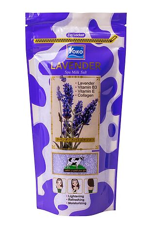 KRISTALLER Siam Yoko Солевой скраб для тела c экстрактом лаванды / Lavender Spa Milk Salt, 300 г #1109545
