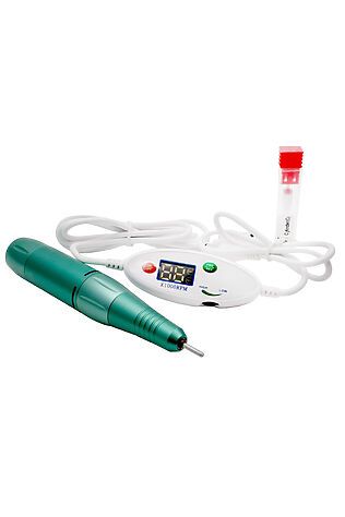 KRISTALLER Nail Art Машинка для маникюра и педикюра / C60 Nail Art Machine Fiashing Mei Green, 25 Вт #1109560