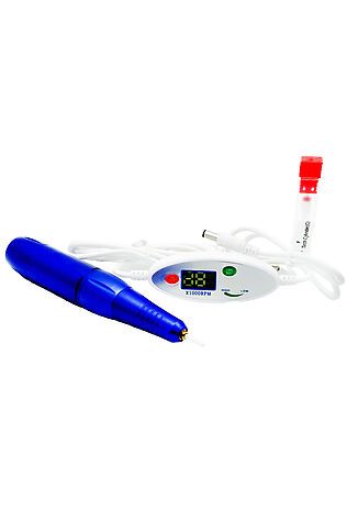 KRISTALLER Nail Art Машинка для маникюра и педикюра / C60 Nail Art Machine Fiashing Mei Royalblue, 25 Вт #1109585