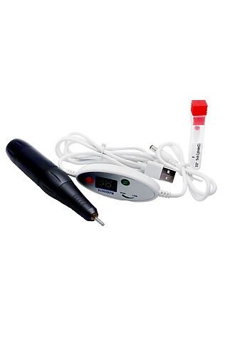 KRISTALLER Nail Art Машинка для маникюра и педикюра / C60 Nail Art Machine Fiashing Mei Grey, 25 Вт #1109592