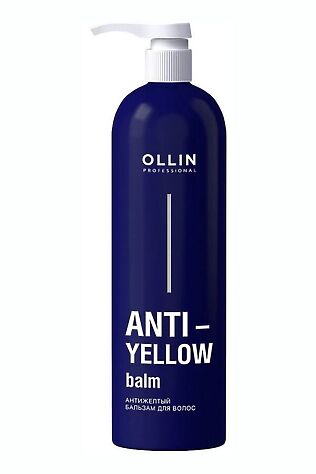 KRISTALLER Ollin Антижелтый бальзам для волос / Anti-Yellow Balm, 500 мл #1109611