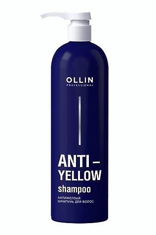 KRISTALLER Ollin Антижелтый шампунь для волос / Anti-Yellow, 500 мл #1109618