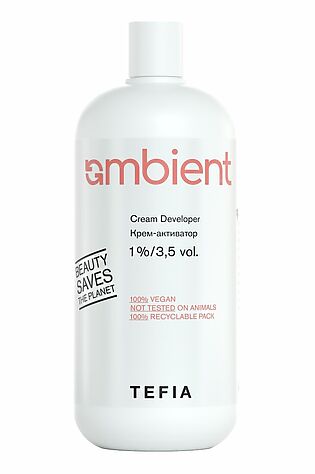 KRISTALLER TEFIA  Ambient Крем-активатор 1% / Cream Developer 1%/3,5 vol., 900 мл #1109743