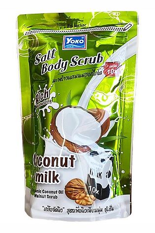 KRISTALLER Siam Yoko Солевой скраб для тела c кокосом и молочными протеинами / Salt Body Scrub Coconut + Milk, 350 г #1109750