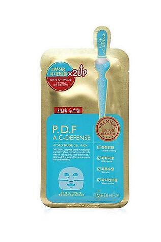 KRISTALLER Mediheal Маска тканевая для проблемной кожи / D.F A.C-Defense Nude Gel Mask, 35 г #1109810