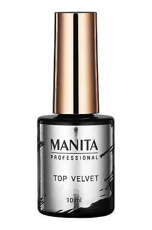 KRISTALLER Manita Professional Топ для гель-лака без липкого слоя / Velvet, 10 мл #1109852