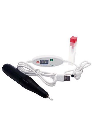 KRISTALLER Nail Art Машинка для маникюра и педикюра / C60 Nail Art Machine Fiashing Mei Black, 25 Вт #1109853