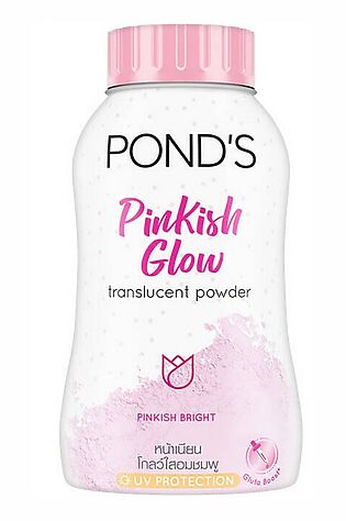 KRISTALLER POND'S Рассыпчатая легкая парфюмированная матирующая пудра для лица / Pinkish Glow Translucen, 50 г #1109886