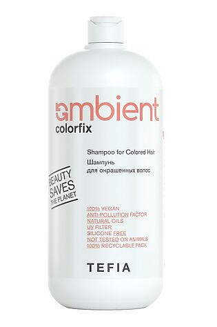 KRISTALLER TEFIA  Ambient Шампунь для окрашенных волос / Colorfix Shampoo for Colored Hair, 950 мл #1109901
