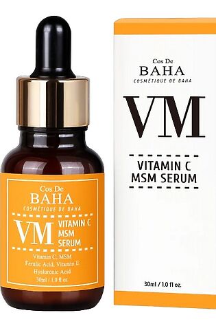 KRISTALLER Cos De BAHA Сыворотка для лица с витамином С и MSM / VM Vitamin C MSM Serum, 30 мл #1109902