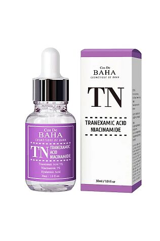 KRISTALLER Cos De BAHA Сыворотка для лица осветляющая с транексамовой кислотой 5% / TN Tranexamic Serum, 30 мл #1109903