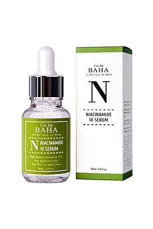 KRISTALLER Cos De BAHA Противовоспалительная сыворотка для жирной кожи / N Niacinamide 10 Serum, 30 мл #1109904