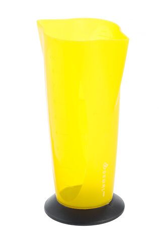 KRISTALLER Dewal Мерный стакан прорезиненный с 2 носиками T-004mango, 250 мл #1109905